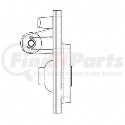 Freightliner A12-28445-000 ADAPTER-BRAKE,SUSP