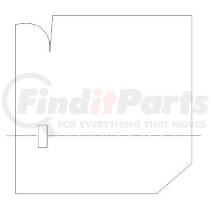 Freightliner A18-41021-000 ASSY-CAB PANEL, HDLNR, L