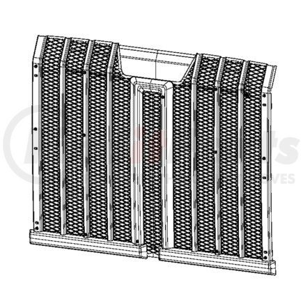 Freightliner A17-21900-005 GRILLE-RAD MTD,LONG,WINTER