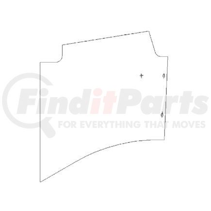 Freightliner A1825186800 CRPT COWL CONV LH/RV