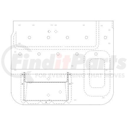 Freightliner A18-49036-210 PANEL-DOOR,CAB INTERIO