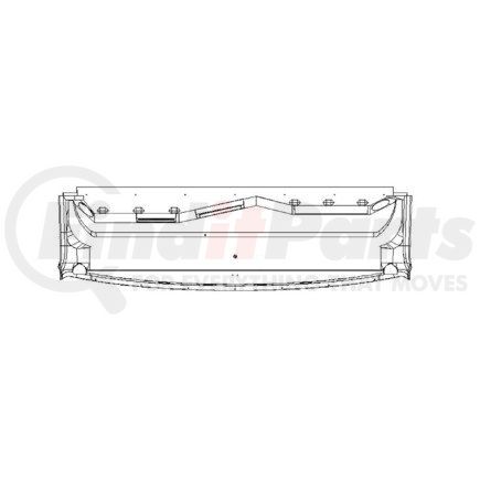 Freightliner A18-53868-630 CONSOLE-OVERHEAD,LHD,DAYCAB,CO