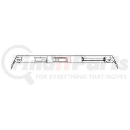 Freightliner A18-53868-730 CONSOLE-OVERHEAD,LHD,DAYCAB,BU