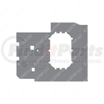 Freightliner A18-69898-104 UPH-SIDEWALL,WDO,RH,GRAY,CBNT