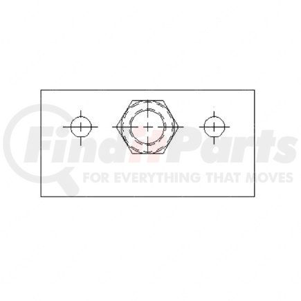 Freightliner A22-34726-000 MOUNTING PLATE ASSY