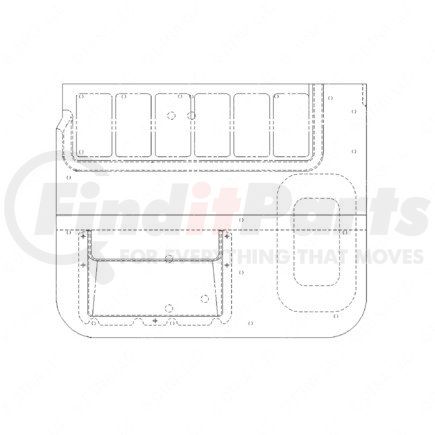 Freightliner A22-35773-512 PANEL - C
