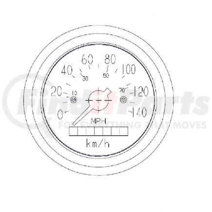 Freightliner A22-39115-001 GAUGE SPE