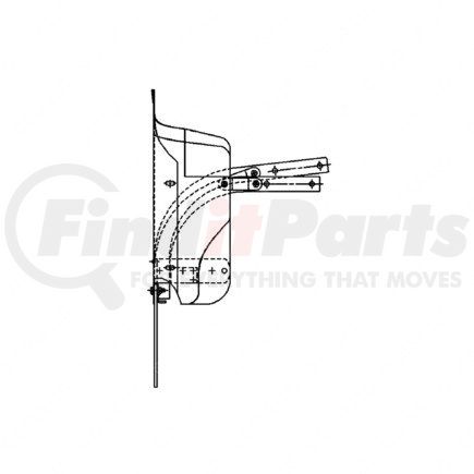 Freightliner A22-39691-055 EXTENDER, SIDE