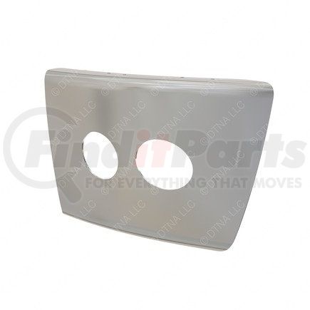 Freightliner A21-28648-002 END-BUMPER,LH,ARGENT SILVER,W/