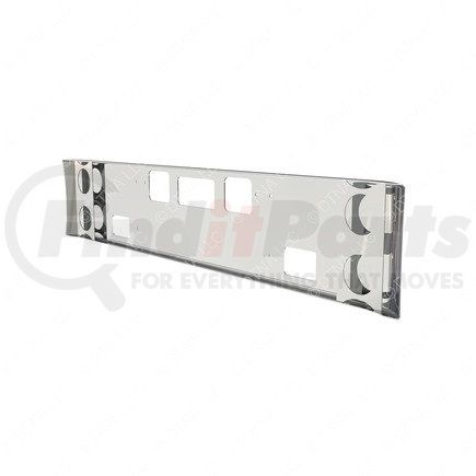 Freightliner A21-28689-003 BUMPER-18",STL,CRM,STEP,LMPS/R