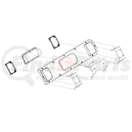 Freightliner A22-49636-006 ASY-PANEL SPKR LAMP