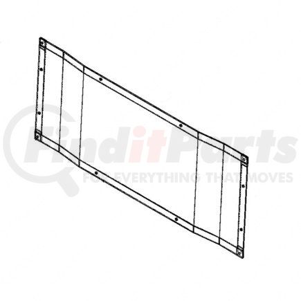 Freightliner A22-51365-000 BUGSCREEN - UPPER, ACTERR