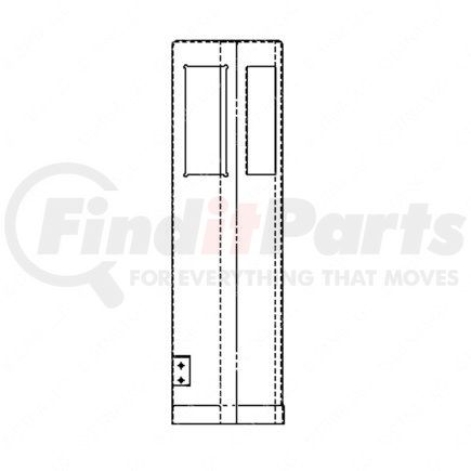 Freightliner A22-40297-001 DUCT ASSY, OUTLET