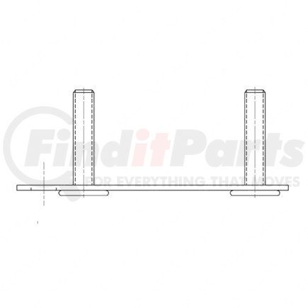 Freightliner A22-41004-004 PLATE - BACKING, ANTENNA