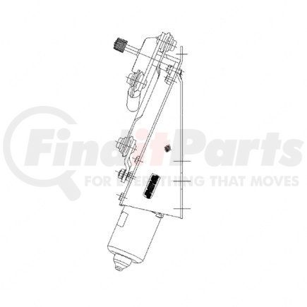 Freightliner A22-42487-006 LINKAGE ASSY