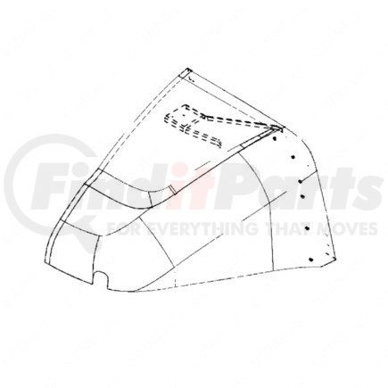 Freightliner A22-51780-031 FAIRING 34