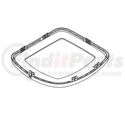 Freightliner A22-59713-001 8" Convex Mirror, LH/RH Aftermarket Replacement