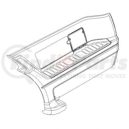 Freightliner A22-60995-006 FRNG,CHAS,FWD,112,DAYCB,LH