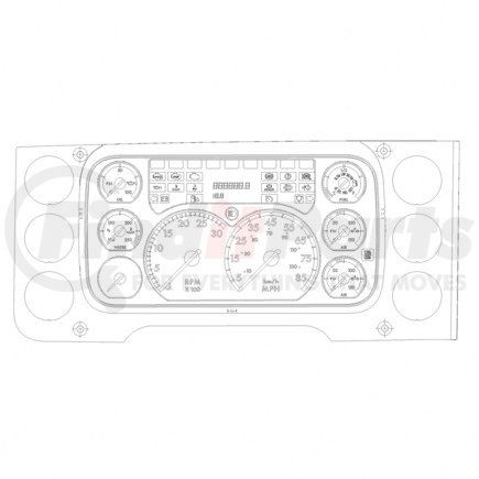 Freightliner A22-61851-006 ICU3-P3 NAFTA NO TRANS TEMP