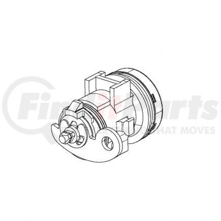 Freightliner A22-63159-134 LOCKSET- KEY CODE FT1009