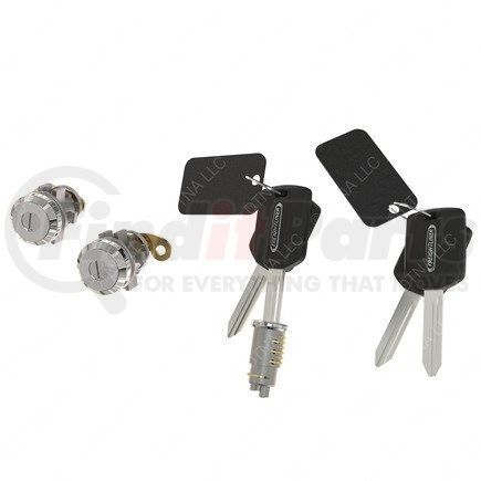 Freightliner A22-63159-169 LOCKSET-4 KEYS,KEY CODE FT1017