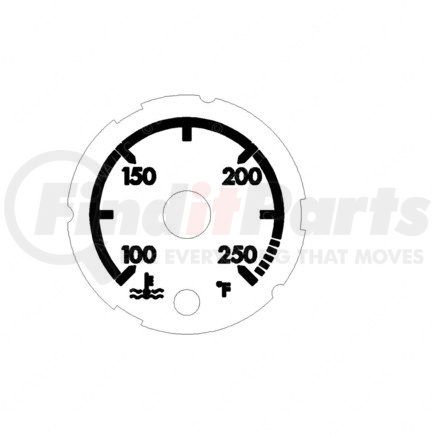 Freightliner A22-66352-101 GAUGE-ELECTRIC,COOLANT TEMP,US
