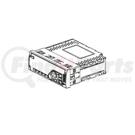 Freightliner A22-74389-000 RADIO-DEA540 AM/FM/WB/CD/BT/SX