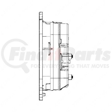 Freightliner A22-75861-000 CLSTR-ICU3S,MPH/TACH/RESET