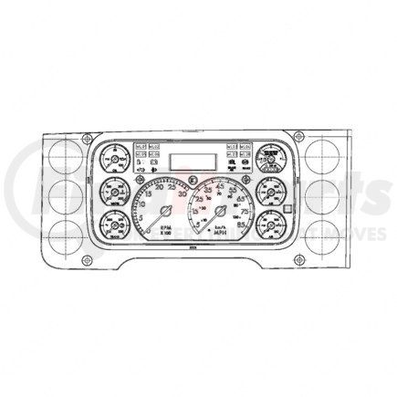 Freightliner A22-76208-121 CLST-ASSY,ICU3S,P3,EXPORT,TRAN