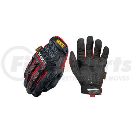 Mechanix Wear MPT-52-011 M-Pact® Impact Protection Gloves, Black Red, XL