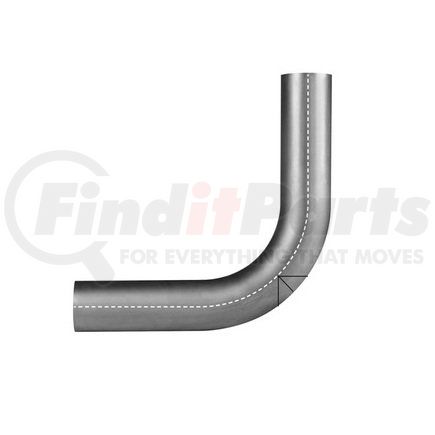 AP EXHAUST PRODUCTS 10539 90° Aluminized Elbow 4" Diameter OD-OD