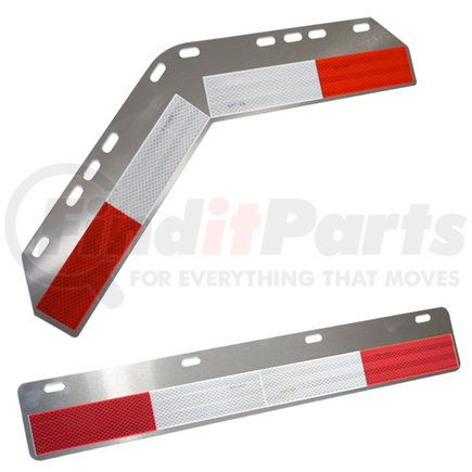 Fleet Engineers 033-05040 Universal Conspicuity Plates, straight