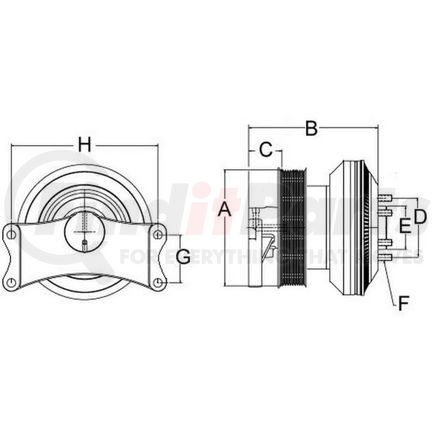 Horton 79A7249 CLUTCH DMA SE 21 REMAN *D