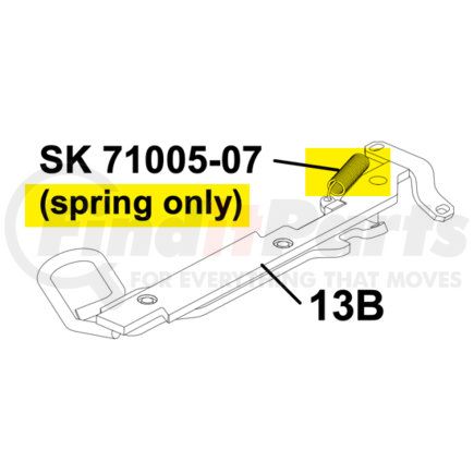 JOST SK71005-07 SPRING