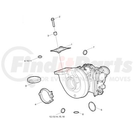 Mack 85137676 INSTALLATION KIT