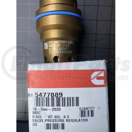 Cummins 5477889 Pressure Relief Valve