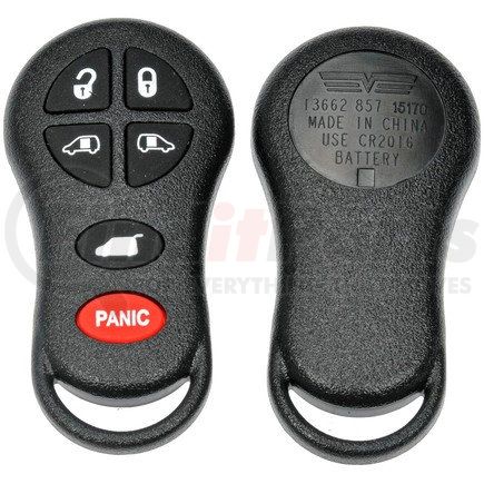 Dorman 13662 Keyless Remote Case