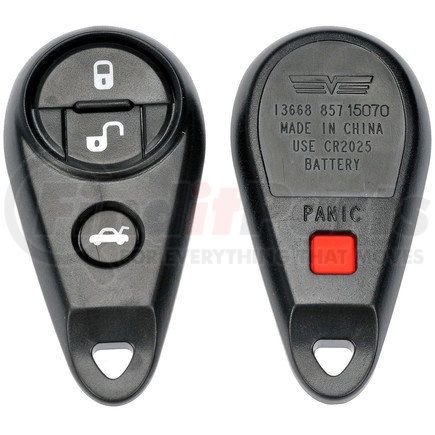 Dorman 13668 KEYLESS REMOTE CASE