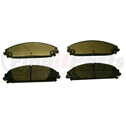 Performance Friction 1058.20 1058.20,Carbon Metallic® Disc Brake Pads