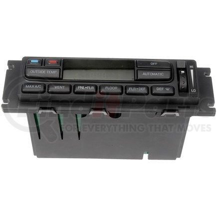 Dorman 599-214 NEW CLIMATE CONTROL