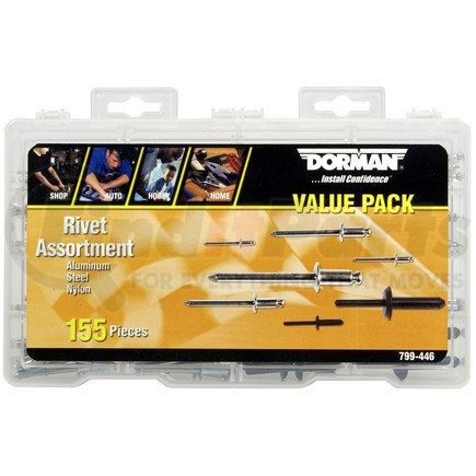 Dorman 799-446 RIVET ASORT VALUE PK