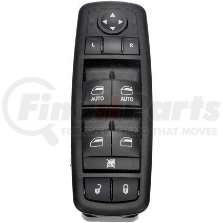 Dorman 901-483 Dorman Products Master Window Switch - Left Side - 10 Button