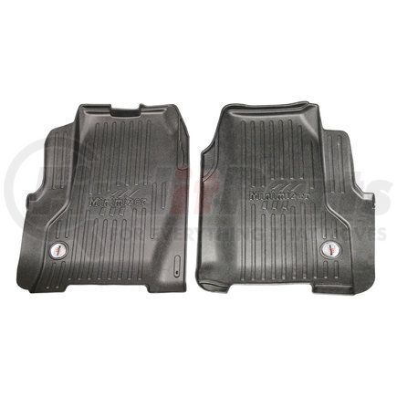 Minimizer FKFRTL2B-MIN Floor Mats - Black, 2 Piece, Front Row, For Freightliner