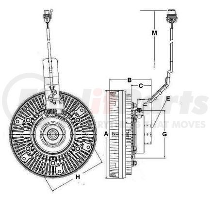 Horton 99462100109003 CLUTCH ASSY, VS227