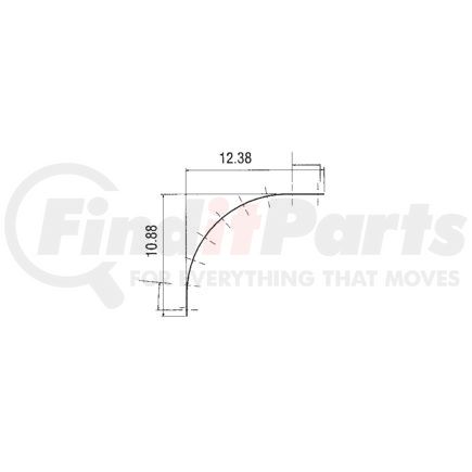 Morgan MP13500 RADIUS PANEL RADIUS PANEL