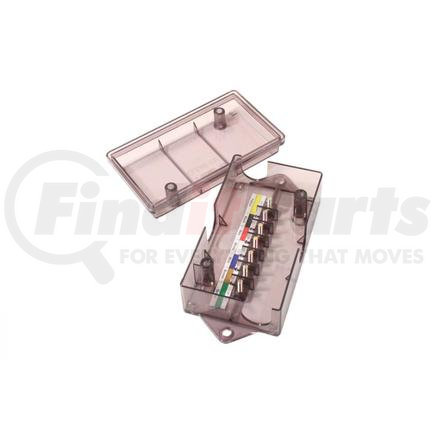 Phillips Industries 15-961-1 Junction Box-7 Pole, For Ring Terminal, Clear