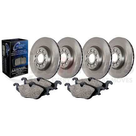 Centric 905.42085 Select Axle Pack 4 Wheel