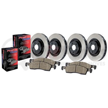 Centric 906.34081 Preferred Axle Pack 4 Wheel