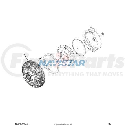 Navistar HOR995557 DISC