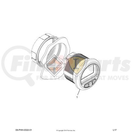 Navistar 2512854C1 INSTRUMT,INSTRUME